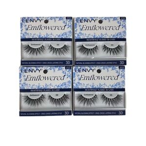 iEnvy Emflowered Natural Blooming Effect Fake Eyelashes Flared 3D False Lashes
